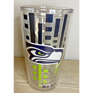 Seattle Seahawks NFL Football Double‎ Walled Insulated Tumbler Licensed NEW